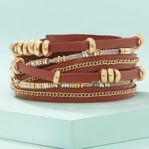 Stella & Dot Maize Wrap Bracelet